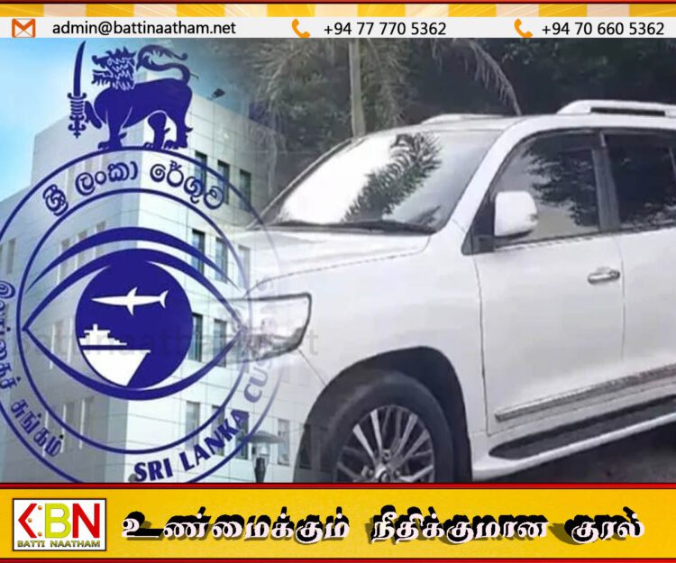 சட்டவிரோதமாக இறக்குமதி செய்யப்பட்ட சொகுசு கார் சுங்க அதிகாரிகளால் கண்டுபிடிப்பு