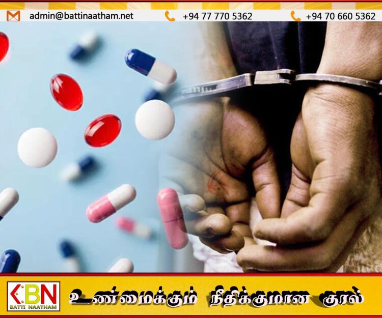 போதை மாத்திரைகளுடன் மதவாச்சியில் ஒருவர் கைது