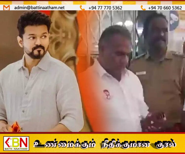 தமிழக வெற்றிக் கழகத்தின் பொதுச்செயலாளர் கைது; விஜய் கண்டனம்