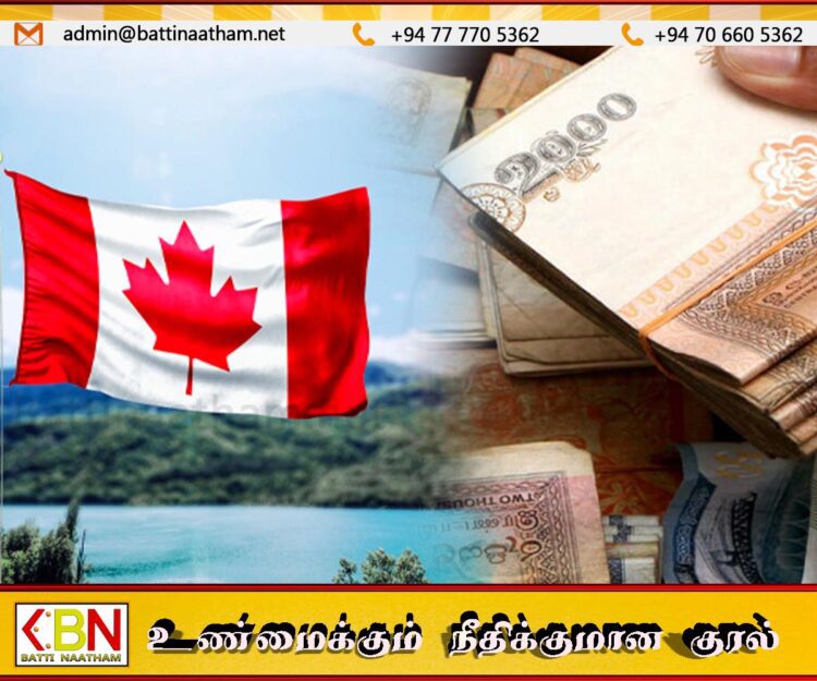 கனடாவிற்கு அனுப்புவதாக 1 கோடியே 10 இலட்சம் ரூபாய் பண மோசடி