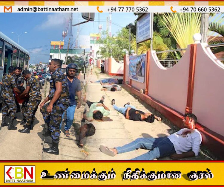 பாரிய விபத்து ஏற்பட்டால் எவ்வாறு செயற்படவேண்டும்; மட்டக்களப்பில் ஒத்திகை நிகழ்வு