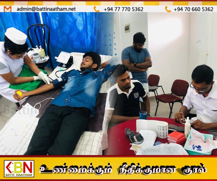 ஐ.டி.எம் ஈஸ்டன் கம்பெஸின் 06 வது வருட பூர்த்தியை முன்னிட்டு இரத்ததான நிகழ்வு
