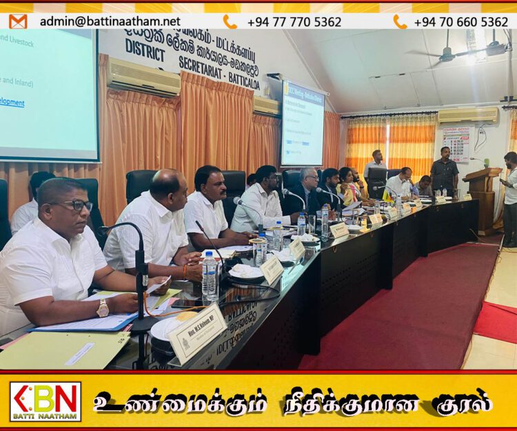 மட்டக்களப்பு அபிவிருத்தி பணிகளின் போது நடைபெற்ற ஊழல்கள் தொடர்பில் நடவடிக்கை; அருண் ஹேமச்சந்திரா உறுதி (காணொளி)