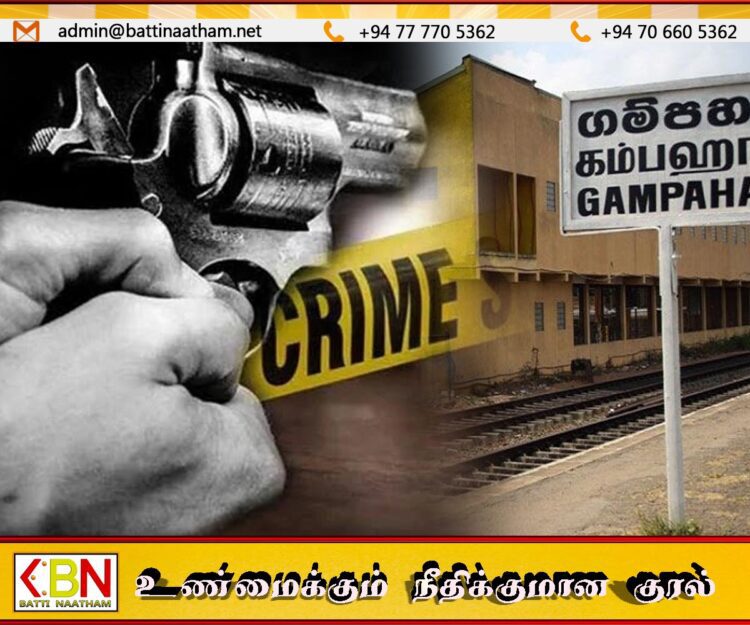 கம்பஹா பகுதியில் துப்பாக்கிச் சூடு; இளைஞன் வைத்தியசாலையில்