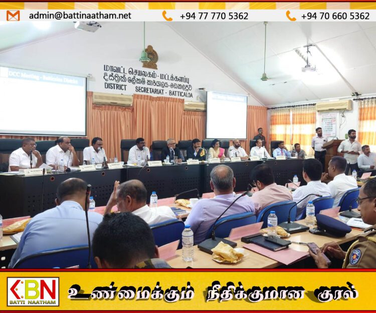 மட்டக்களப்பு மாவட்ட எல்லைப் பிணக்குகளை உடனடியாகத் தீருங்கள்; அபிவிருத்திக் குழு கூட்டத்தில் ஹிஸ்புல்லாஹ் கோரிக்கை