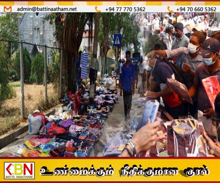 நடைபாதை வியாபார நிலையங்களை அகற்றும் நகரசபை