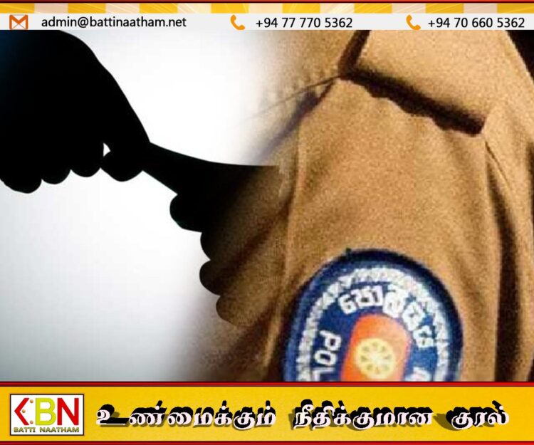 திருகோணமலை தலைமையக பொலிஸ் பிரிவின் சார்ஜன்ட் ஒருவர் கைது