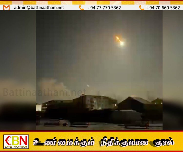 பூமியின் காற்று மண்டலத்திற்குள் நுழைந்த சிறுகோள்