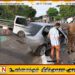 வெருகல் பாலத்தில் வேன்-கார் விபத்து; 10 பேர் படுகாயம்