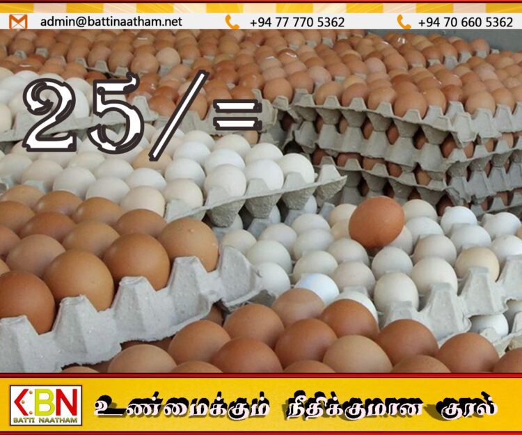 நாட்டின் சில பகுதிகளில் குறைவடைந்து வரும் முட்டை விலை