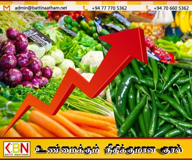 நாடளாவிய ரீதியில் மரக்கறிகளின் விலை சடுதியாக அதிகரிப்பு