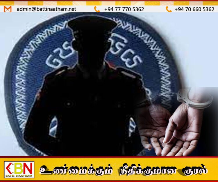 20,000 ரூபா இலஞ்சம் பெற்ற பொலிஸ் சார்ஜன்ட் கைது