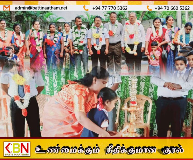 பேத்தாழை சந்திரகாந்தன் வித்தியாலயத்தில் வித்தியாரம்ப நிகழ்வு