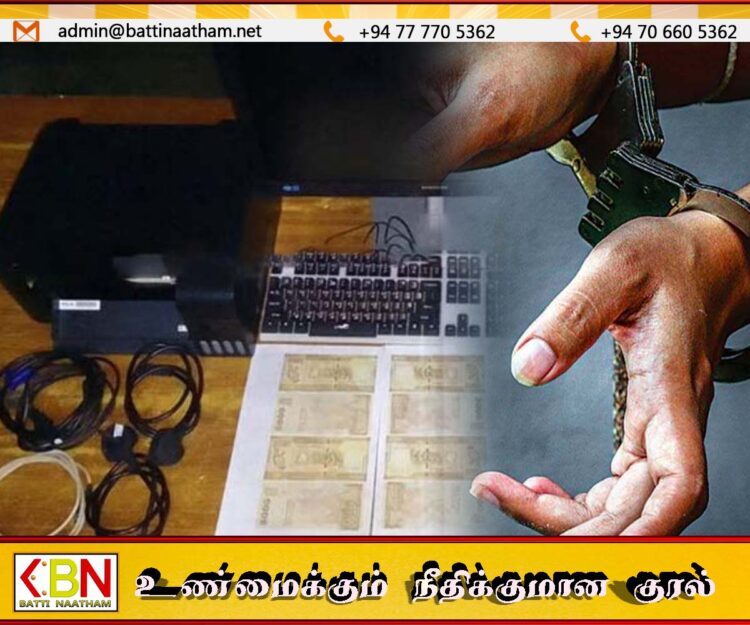 அம்பாறையில் 5000 ரூபா போலி நாணயத்தாள்களை அச்சடிக்கும் நிலையம் சுற்றிவளைப்பு