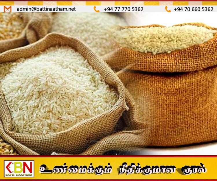 வாழைச்சேனையில் அரிசிக்கடை சுற்றிவளைப்பு