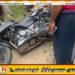 வாழைச்சேனை மீராவோடை வீதியில் விபத்து; பெண் உட்பட இருவர் காயம்
