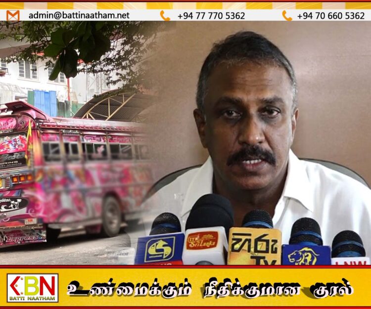 கிளீன் ஸ்ரீலங்கா பரிசோதனையின் போது பயணிகளை இறக்கிவிட்டு திரும்பிச் சென்ற பேருந்தின் உரிமம் இரத்து
