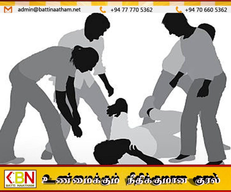 யாழில் இளைஞனை நிர்வாணப்படுத்தி தாய்க்கு முன் தாக்குதல்; 20 பேரை தேடும் பொலிஸார்