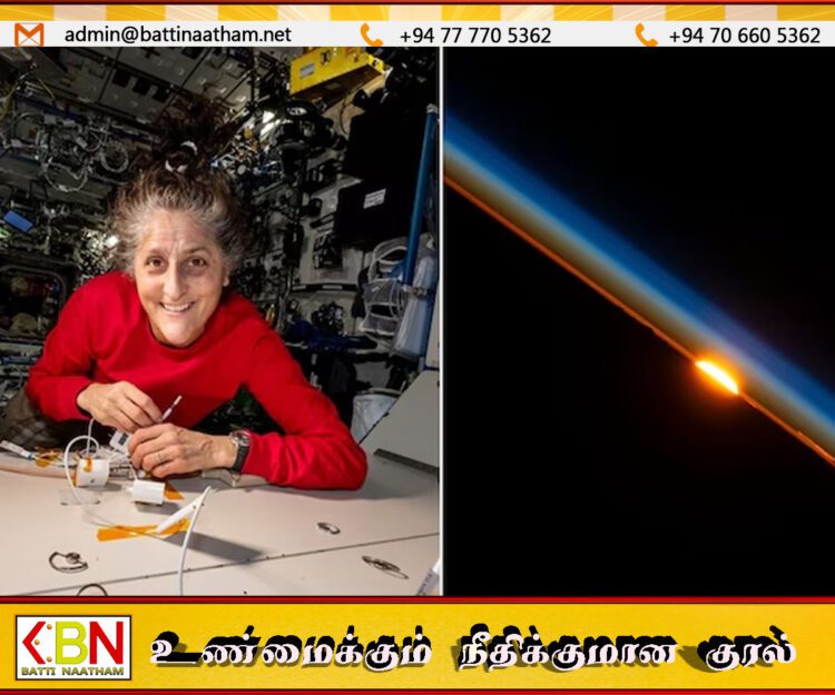 16 ஆம் முறையாக விண்வெளியில் புத்தாண்டு கொண்டாடும் சுனிதா வில்லியம்ஸ்