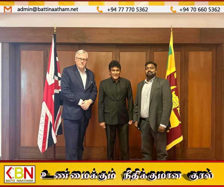 இலங்கைக்கான பிரிட்டன் தூதுவர்-மனோ கணேசன் சந்திப்பு