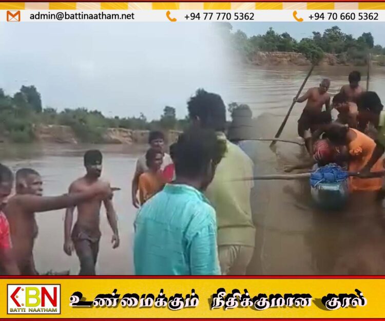 யானையை கண்டு உயிர் தப்பிக்க ஆற்றில் குதித்த தந்தையும் மகனும்; தந்தை சடலமாக மீட்பு