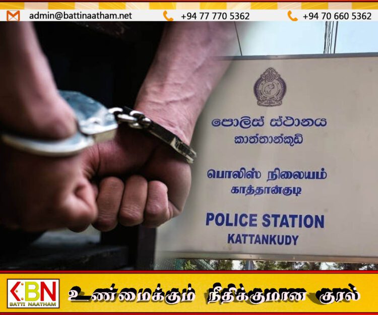காத்தான்குடியில் போதைப்பொருட்களுடன் ஏழு பேர் கைது