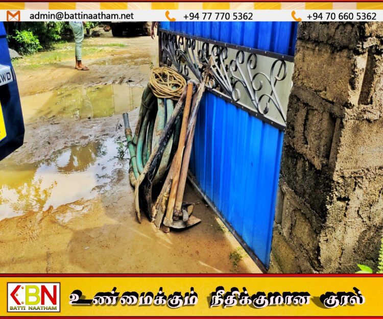 கிளிநொச்சி பகுதி ஒன்றில் புதையல் தோண்டிய குற்றச்சாட்டில் 10 பேர் கைது