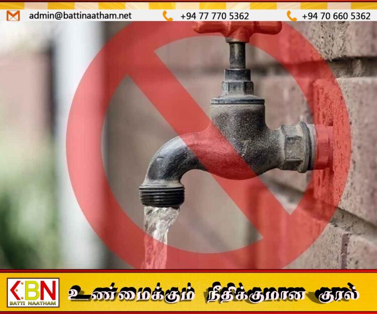 அநுராதபுரத்தில் 21 மணி நேர நீர் வெட்டு