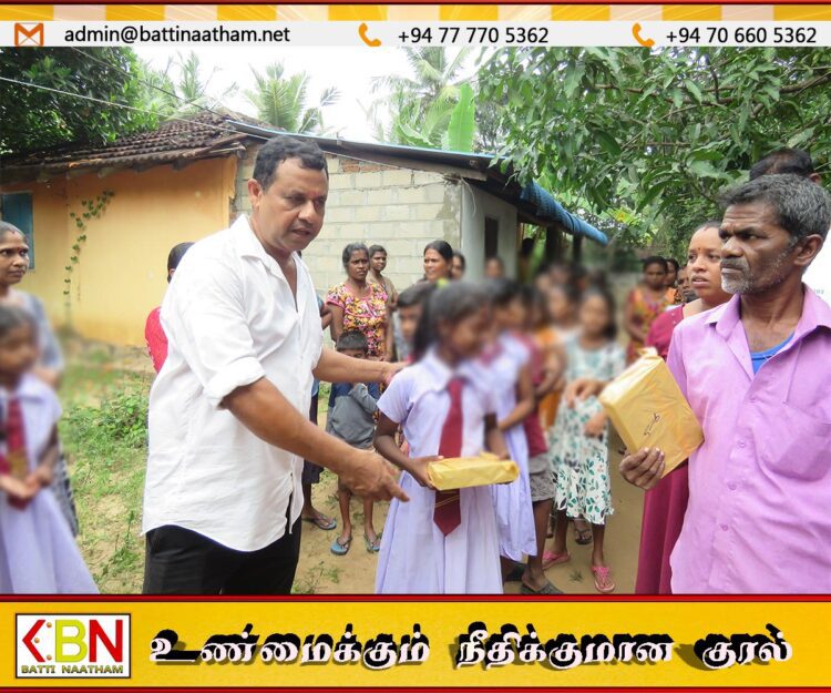 100 மாணவர்களுக்கு கற்றல் உபகரணங்கள் வழங்கிவைப்பு