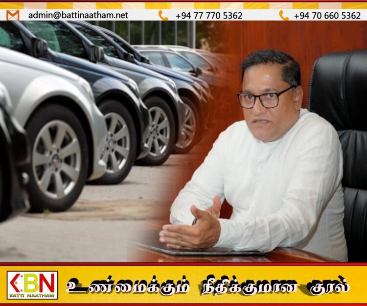 அனைத்து நாடாளுமன்ற உறுப்பினர்களுக்கும் வாகனம்; தேசிய மக்கள் சக்தி