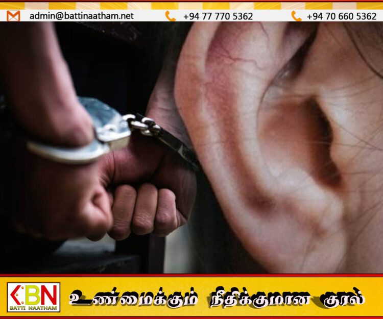 மனைவியின் காதை வெட்டிய கணவருக்கு விளக்கமறியல்