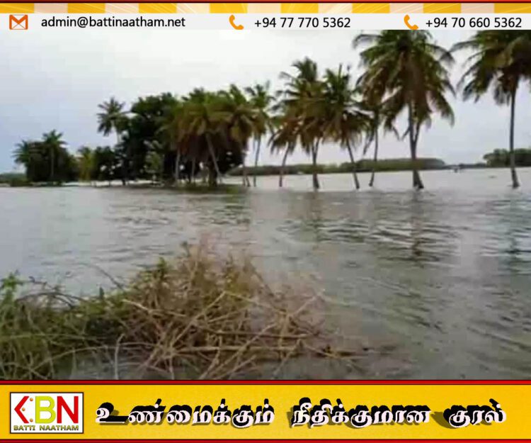 வெள்ளத்தால் சேதமடைந்த பயிர்களுக்கான இழப்பீடு மாத இறுதியில்