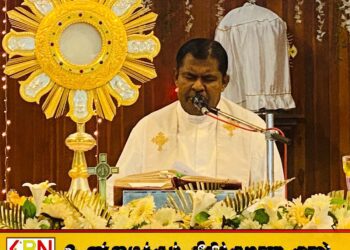 மட்டு புளியந்தீவு புனித மரியாள் பேராலயத்தில் புதுவருட ஆராதனை