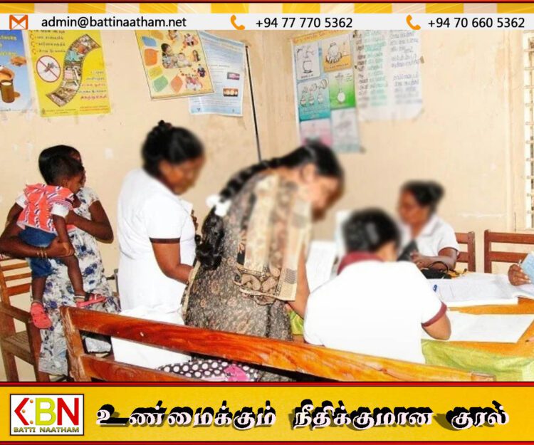 பெண் குடும்பநல சுகாதார சேவை துறையில் நிலவும் வெற்றிடங்கள்