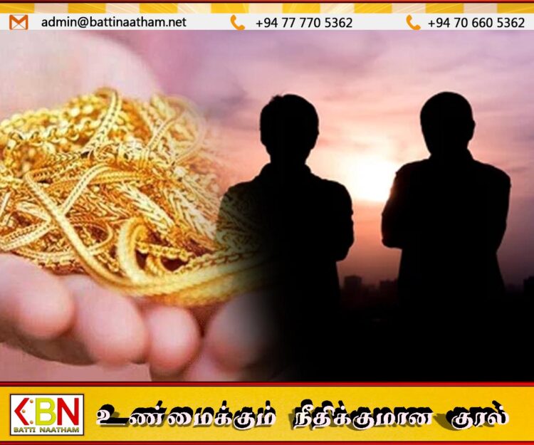 சாரதிக்கு மயக்க மருந்து கொடுத்து 05 பவுண் கொள்ளை; கிளிநொச்சியில் சம்பவம்