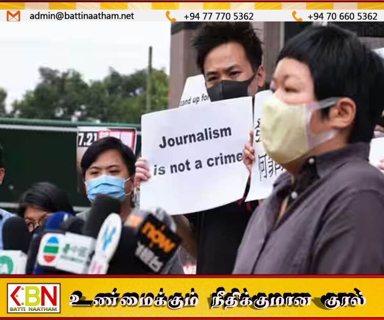 2024 இல் மாத்திரம் 360 பத்திரிகையாளர்கள் சிறையில்