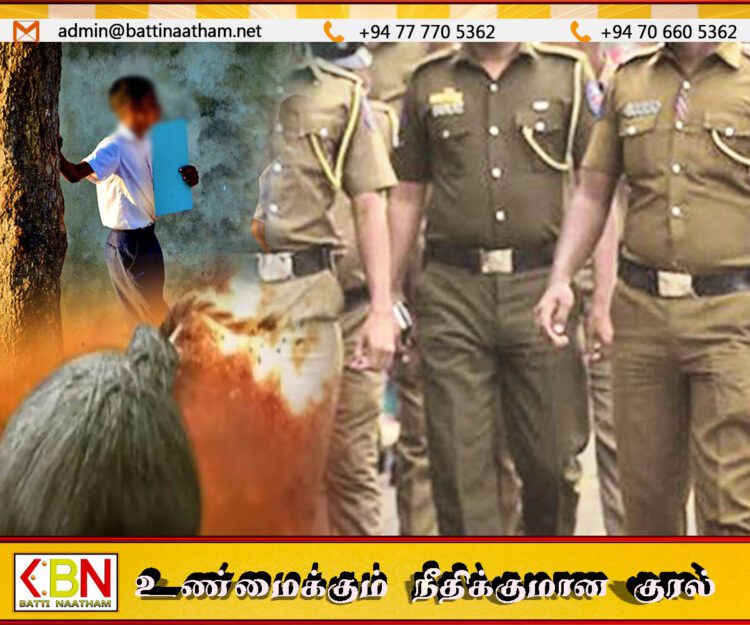 பாடசாலைக்குள் நாட்டு வெடிகுண்டு வெடித்ததில் மாணவர் காயம்