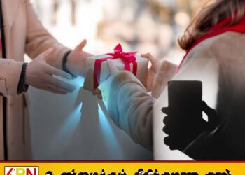 தொலைபேசியை களவாடி காதலனுக்கு பரிசு வழங்கிய பெண் கைது