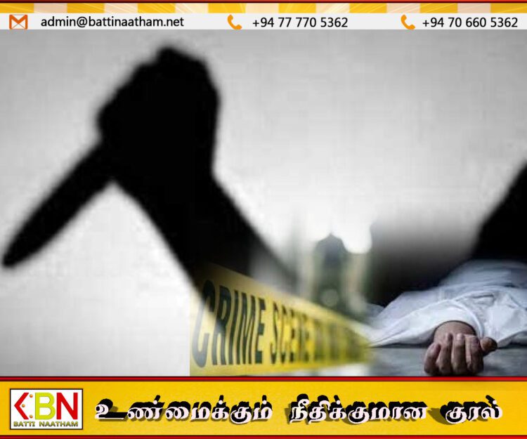 கூரிய ஆயுதத்தால் தாக்கப்பட்டு வயோதிபப் பெண் கொலை