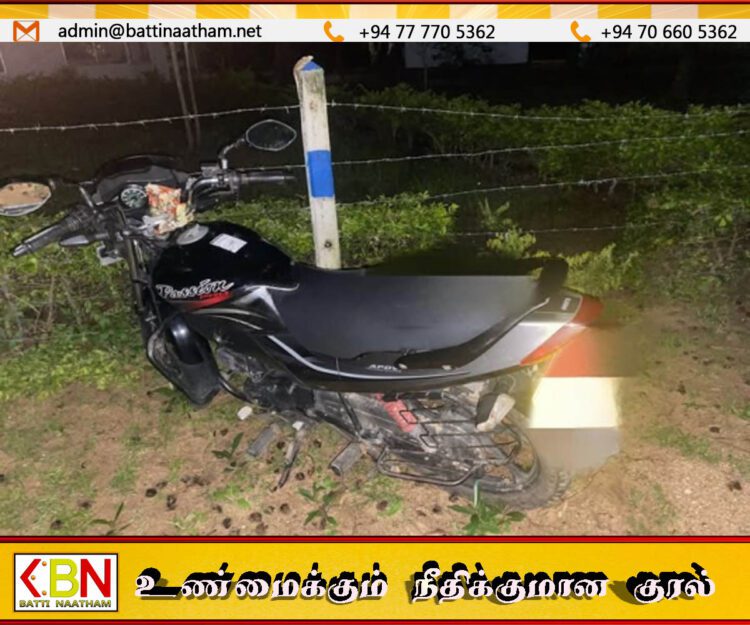 சம்மாந்துறையில் திருடிச்செல்லப்பட்ட மோட்டார் சைக்கிள் மீட்பு