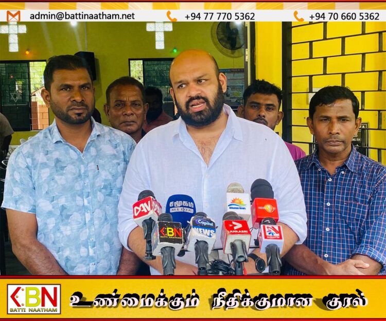 மட்டக்களப்பில் தேசிய மக்கள் சக்தியின் ஆதரவாளர்கள் என்று கூறிக்கொண்டு ஊழல் செய்யும் அதிகாரிகள்; சாணக்கியன் குற்றச்சாட்டு