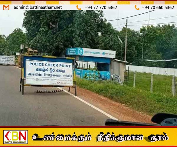 யாழில் மீண்டும் அமைக்கப்படும் சோதனைச் சாவடிகள்; மக்கள் அச்சத்தில்