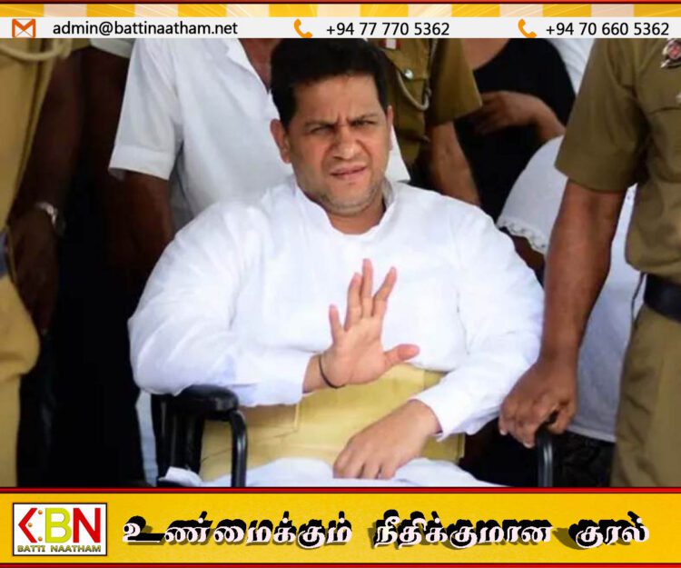 திடீர் சுகவீனம் காரணமாக சிறைச்சாலை மருத்துவமனைக்கு மாற்றப்பட்டார் துமிந்த சில்வா