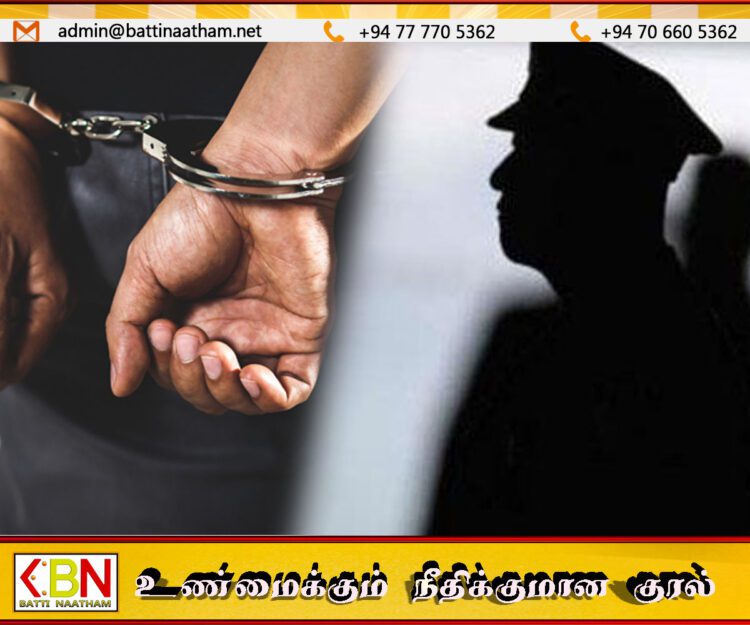 மட்டக்களப்பில் நீதிமன்ற பிணையில் எடுத்துத் தருவதாக கூறி 60 ஆயிரம் ரூபாய் இலஞ்சமாக பெற்ற பொலிஸ்