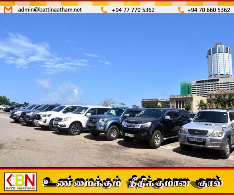 ஆளுங்கட்சி தங்களுக்குள் சொகுசு வாகனங்களை பங்கிட்டுக் கொண்டுள்ளதாக குற்றச்சாட்டு