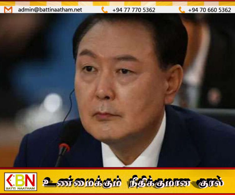 தென் கொரியாவில் இடைநீக்கம் செய்யப்பட்ட ஜனாதிபதிக்கு எதிரான குற்றச்சாட்டு விசாரணை ஆரம்பம்