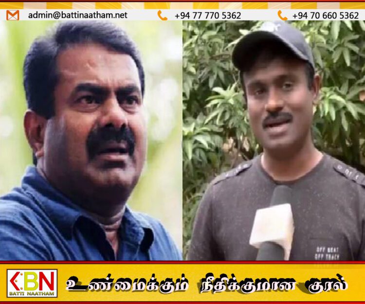 விடுதலை புலிகளின் தலைவருடன் சீமானின் புகைப்படத்தை எடிடிங் செய்தது நான்தான்; சங்ககிரி ராஜ்குமார் தெரிவிப்பு