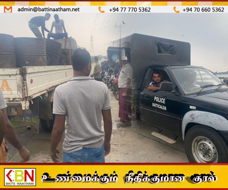 மட்டக்களப்பு கொக்கட்டிச்சோலையில் நீண்ட நாட்களாக இயங்கி வந்த கசிப்பு உற்பத்தி சி.ஐ.டியினரால் முற்றுகை