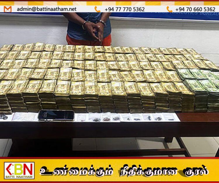 பொலிஸாருக்கு அதிர்ச்சி கொடுத்த நபர்; 28 கோடி ரூபா மீட்பு