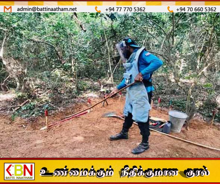 கடந்த ஆண்டு இறுதிக்குள் 78,000 க்கும் மேற்பட்ட ஆபத்தான வெடிபொருட்கள் கண்டெடுப்பு